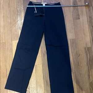 LONDONJEAN Women’s Dark Navy Dress Pants, size 6. Tall. 33 inch inseam.